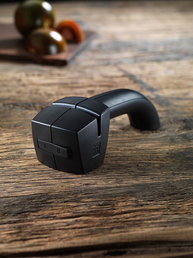 Twin Sharp Ακονιστήρι Μαχαιριών, με κεραμικούς και ατσάλινους τροχούς