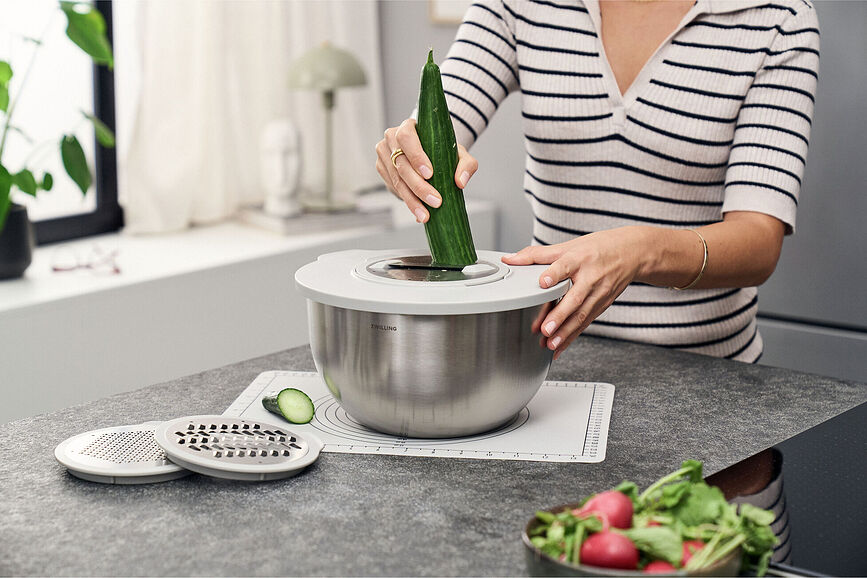 Vakuuma bļodas Fresh & Save ar maisiņiem un sūkni, 5 daļu komplekts