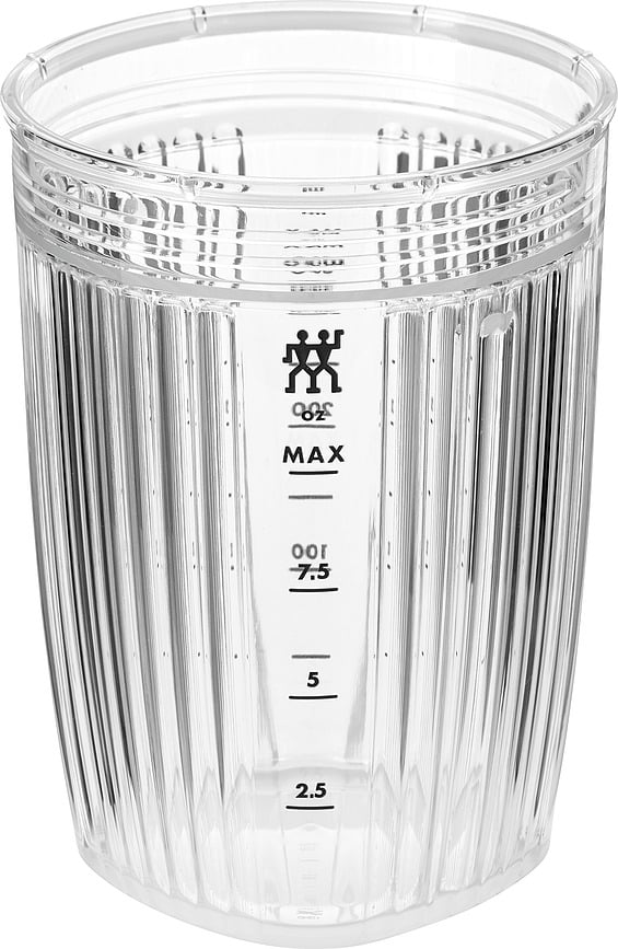 Vaso para Batidora Enfinigy, 300 ml, negro, Set de 3 piezas