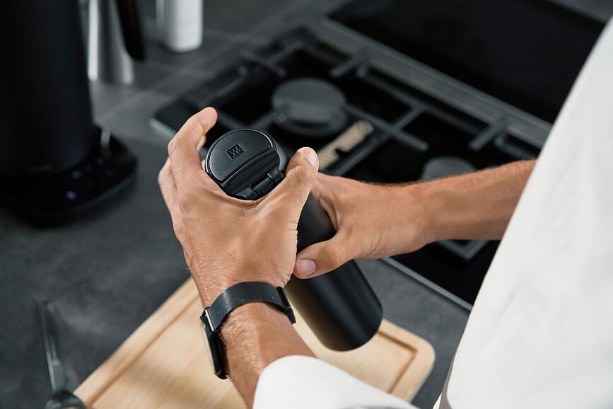 Taza térmica Thermo, 450 ml, blanca