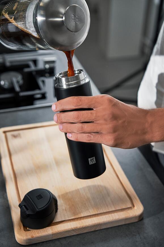 Taza térmica Thermo, 450 ml, blanca