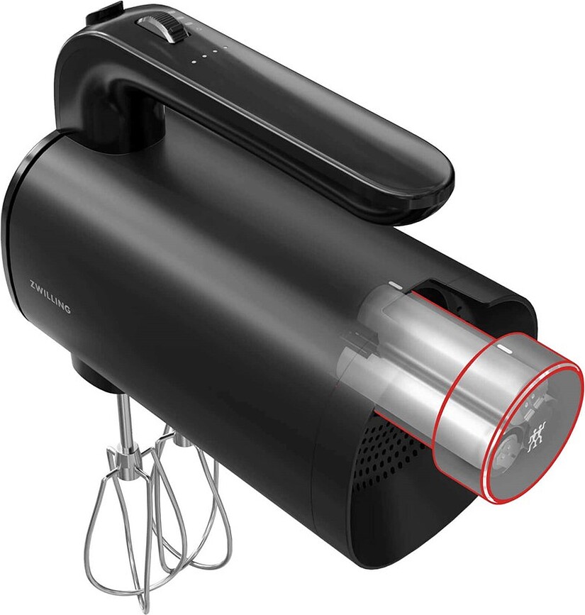 Xtend Batteur à Main sans fil, noir, sans batterie