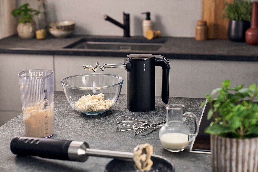 Xtend Ročni mešalnik, brezžični, črn, brez baterije