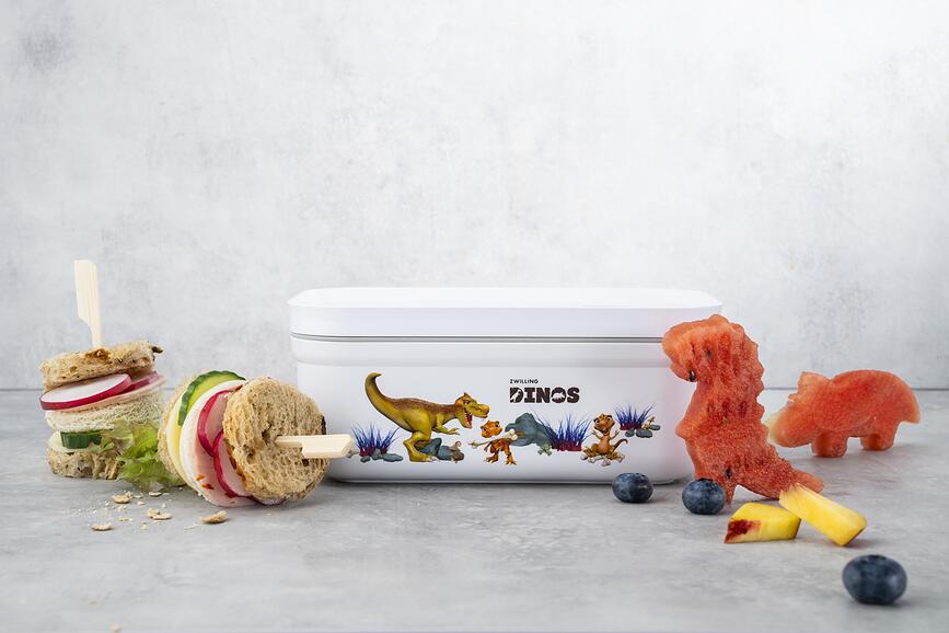 Zwilling Fresh & Save Dinos ΔΟΧΕΙΟ ΦΑΓΗΤΟΥ για κενό, 850 ml, με διαχωριστικό
