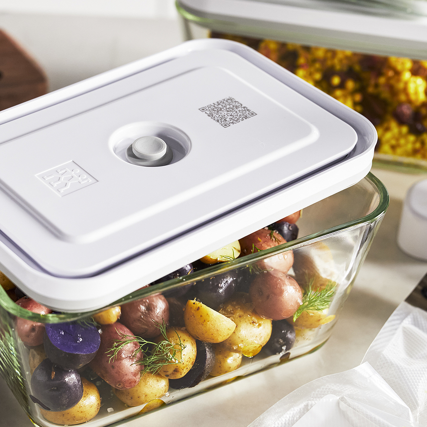Zwilling Fresh & Save Δοχεία κενού, γυάλινα, 3 τμχ