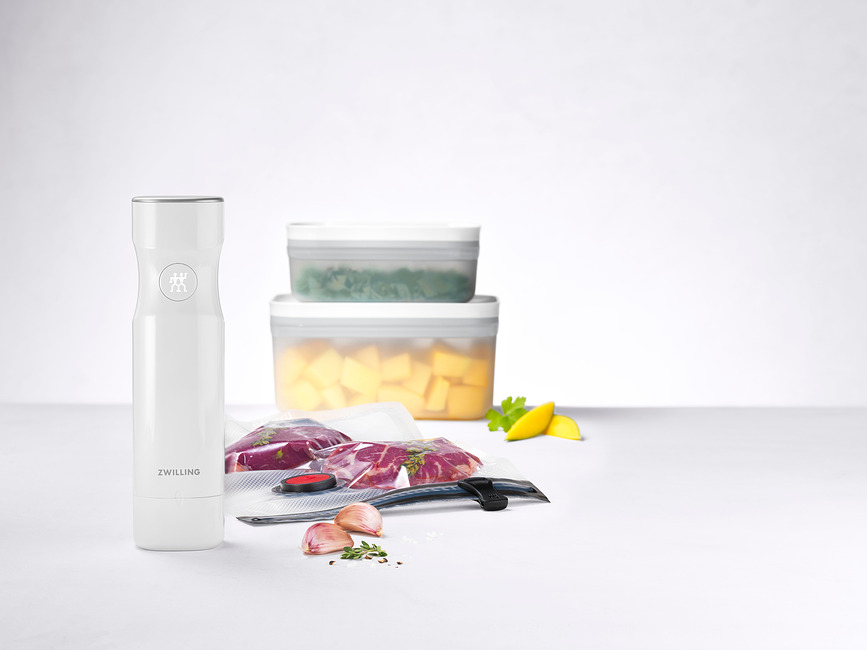 Zwilling Fresh & Save Δοχεία Κενού με σακούλες και αντλία, Σετ 7 τεμαχίων