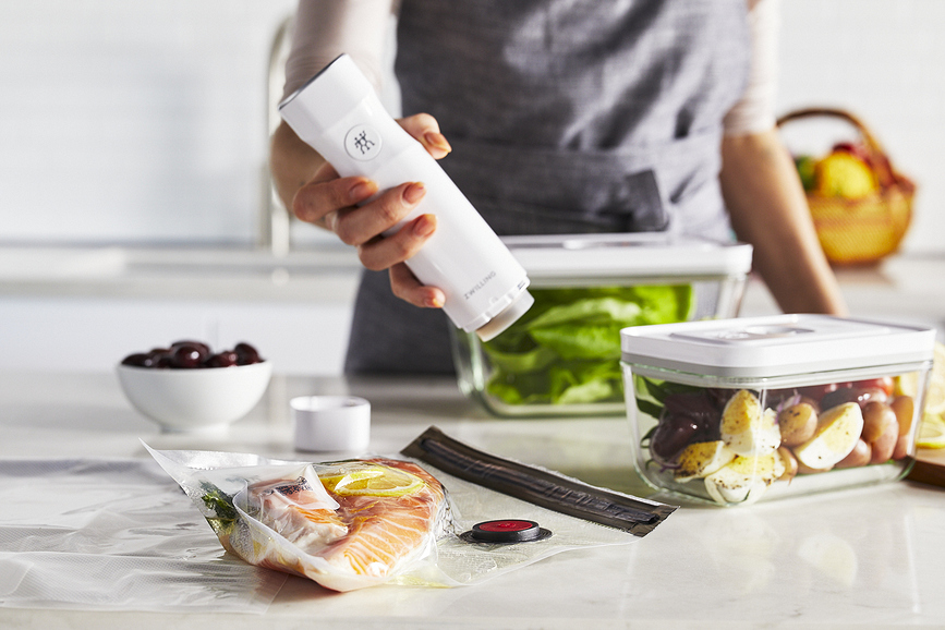 Zwilling Fresh & Save Posode vakuumske, steklene, 3 kosi