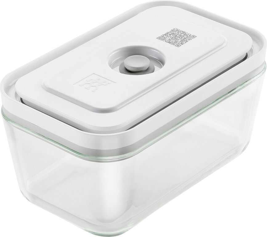 Zwilling Fresh & Save Σετ Δοχείων Κενού, γυάλινα, μεγέθη S/M, με σακούλες και αντλία, 7 τμχ