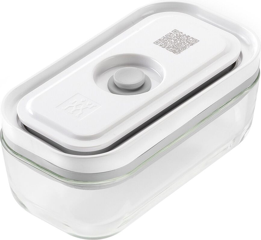 Zwilling Fresh & Save Σετ Δοχείων Κενού, γυάλινα, μεγέθη S/M, με σακούλες και αντλία, 7 τμχ