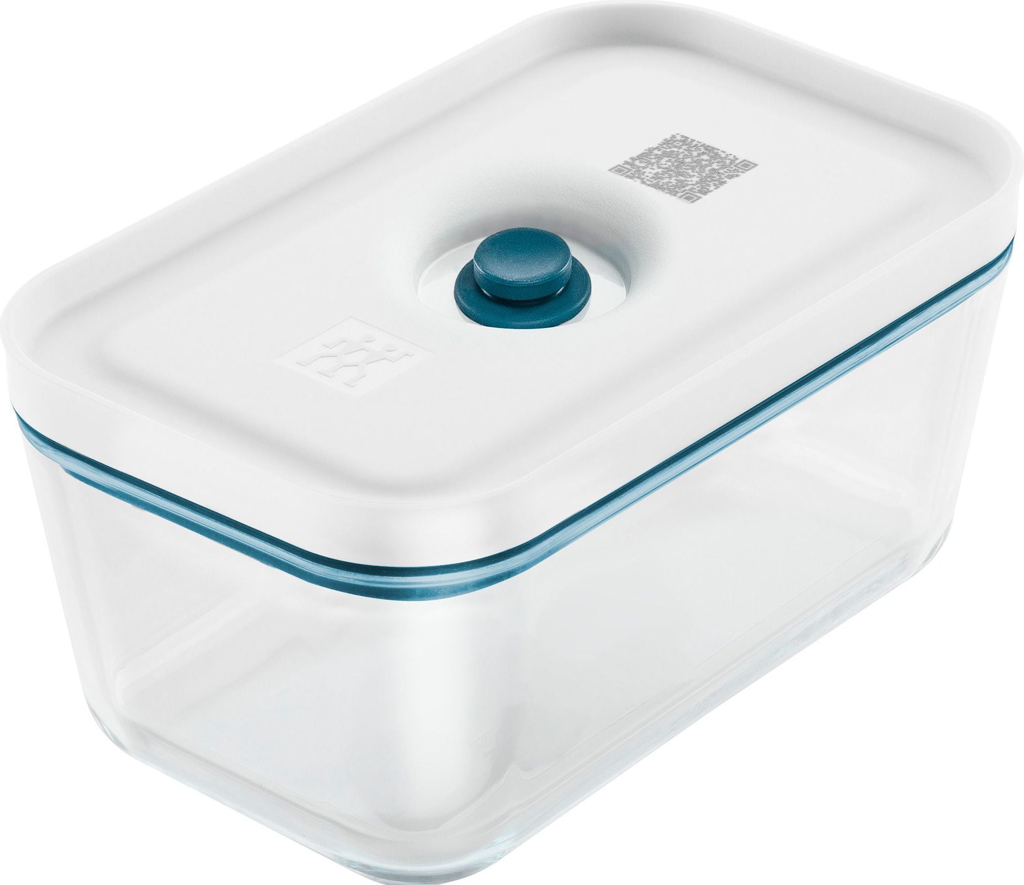 Zwilling Fresh & Save Vakuum-Behälter 900 ml meerblau aus Glas