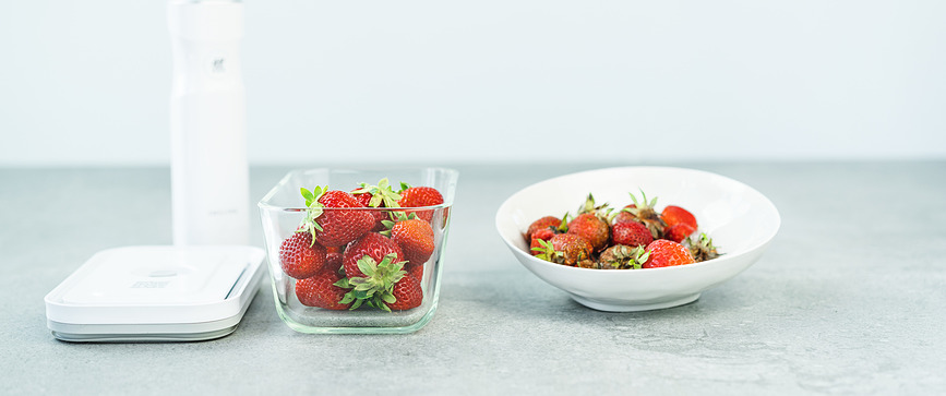 Zwilling Fresh & Save Vakuum Posude staklene s vrećicama i pumpom Set od 7 dijelova