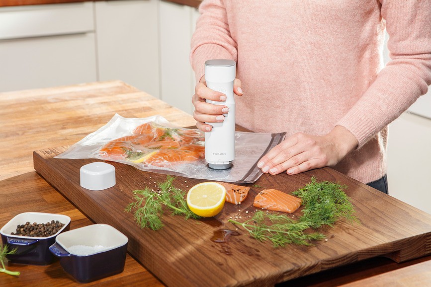 Zwilling Fresh & Save Vakuumski set, z vrečkami in črpalko, 7-delni