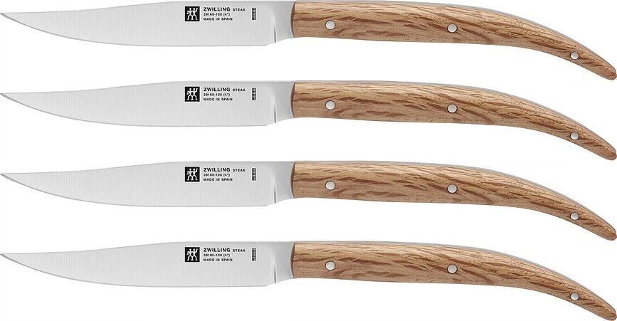 Zwilling Noževi za Odreske 10 cm drveni 4 kom.