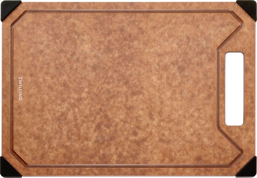 Zwilling Planche à Découper en fibre de bois, 21,5 x 31 cm, marron