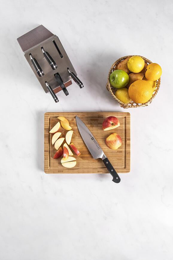 Zwilling Pro Bloc de Couteaux auto-affûtant, avec 5 couteaux et ciseaux