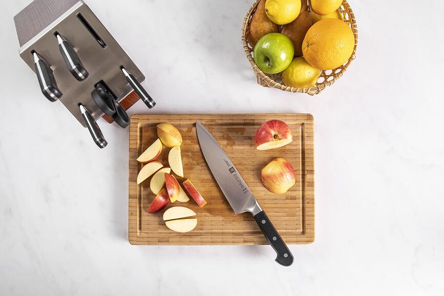 Zwilling Pro Bloc de Couteaux auto-affûtant, avec 5 couteaux et ciseaux