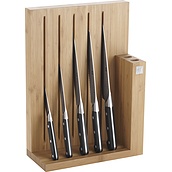 Zwilling Pro Knife block with five knives magnetic