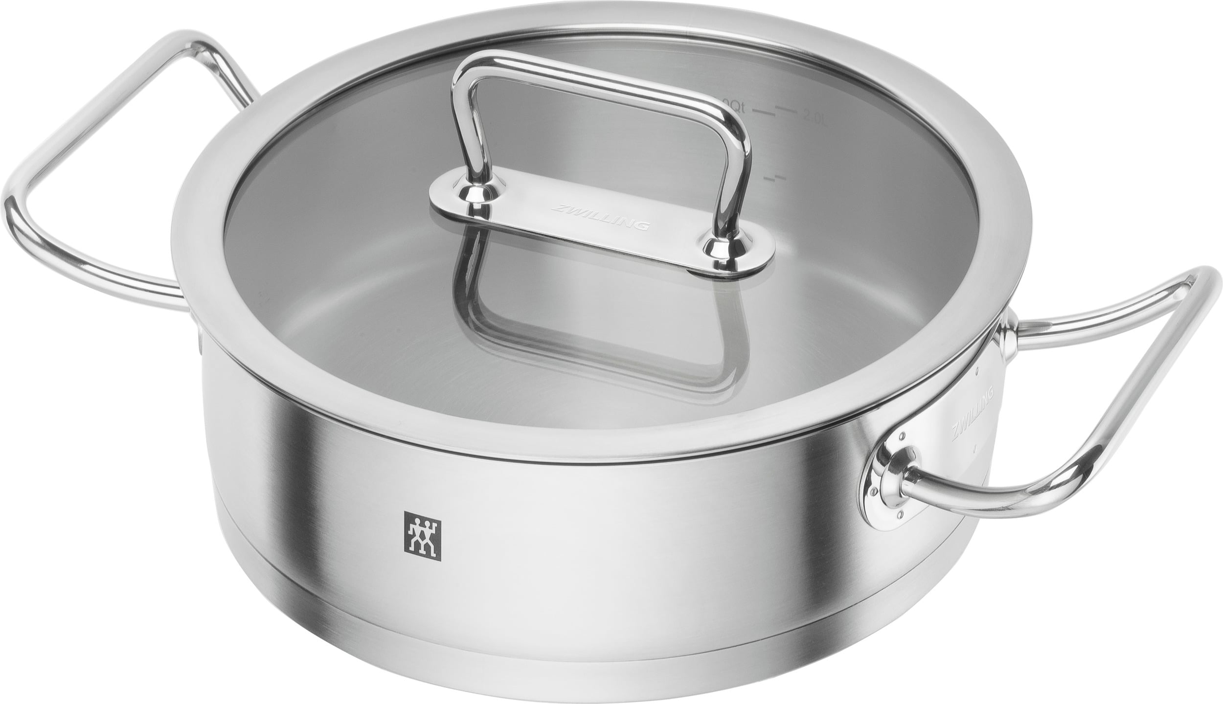 Zwilling Pro Pfanne 24 cm mit zwei Griffen und einem Deckel