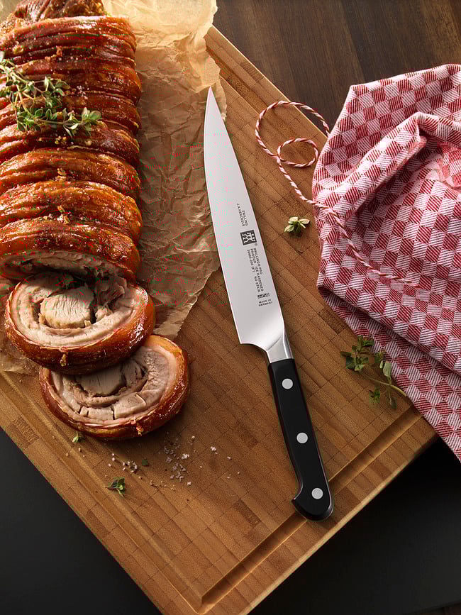 Zwilling Pro Set de Couteaux, couteau de chef, couteau à découper et couteau d'office, Set 3 pièces