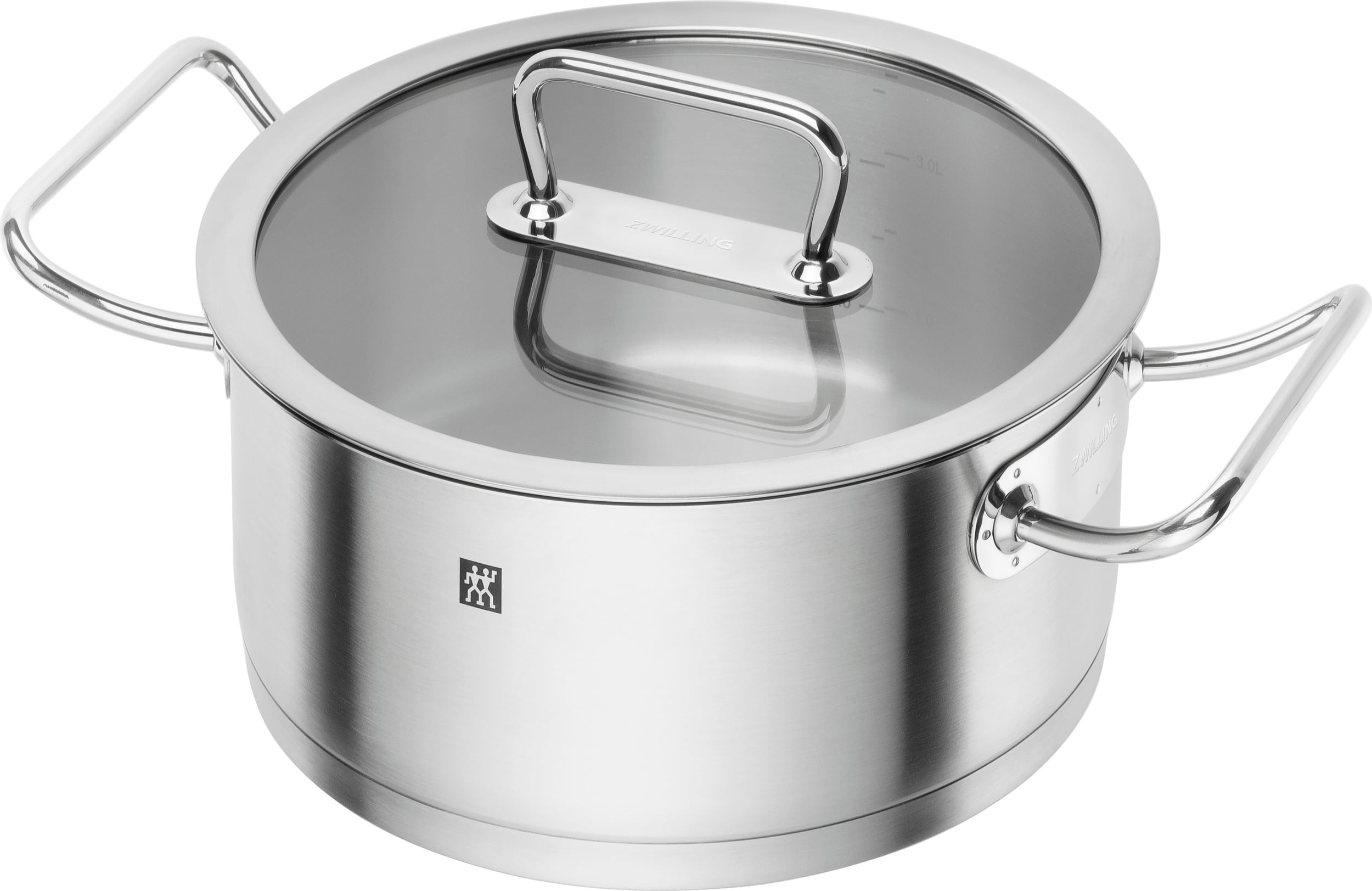 Zwilling Pro Topf 4,3 l niedrig mit Deckel