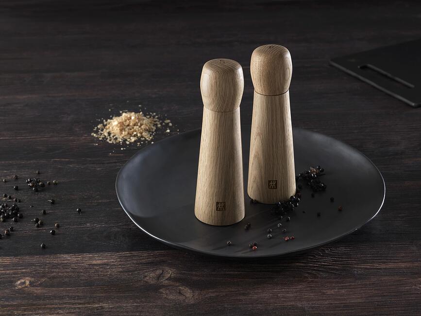 Zwilling Spices Moulin à Sel, en bois